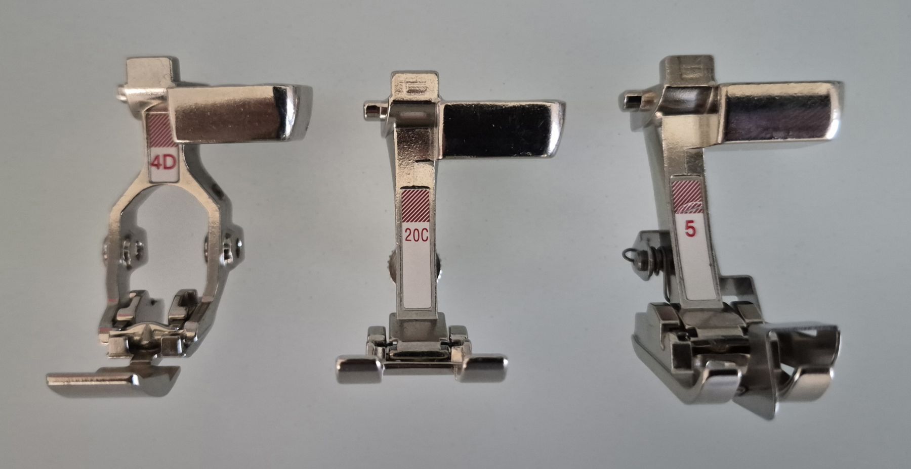 Bernina Nähmaschinen: Bernina Nähfüsse 4D, 20C, 5  – Neu (gemäss Beschreibung) aus Rothenburg von Rofivo