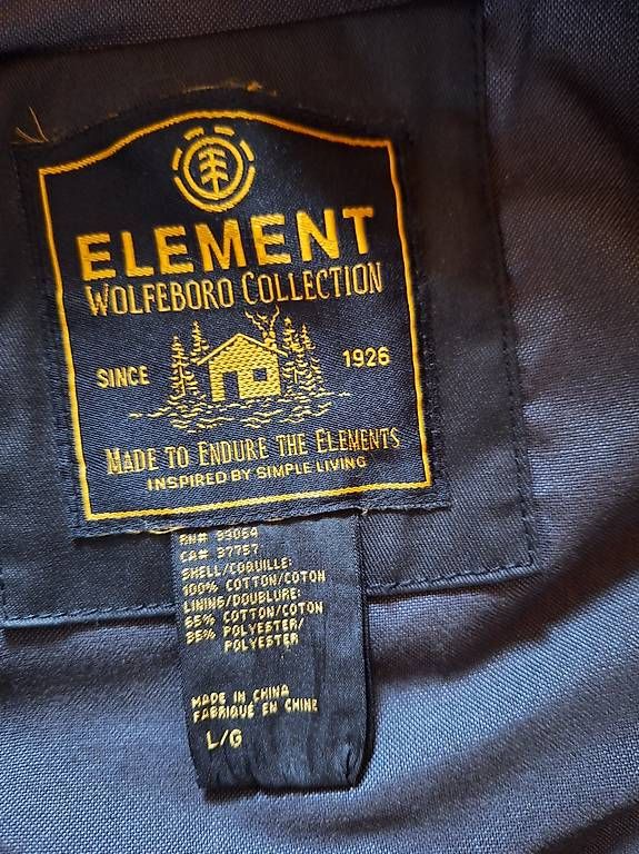Giacche: Freizeitjacke Regenjacke Element Gr. L – Usato da Reutigen venduto da surf87 1