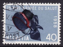 SBK-Nr. 337 (Heilsarmee 1958) gestempelt