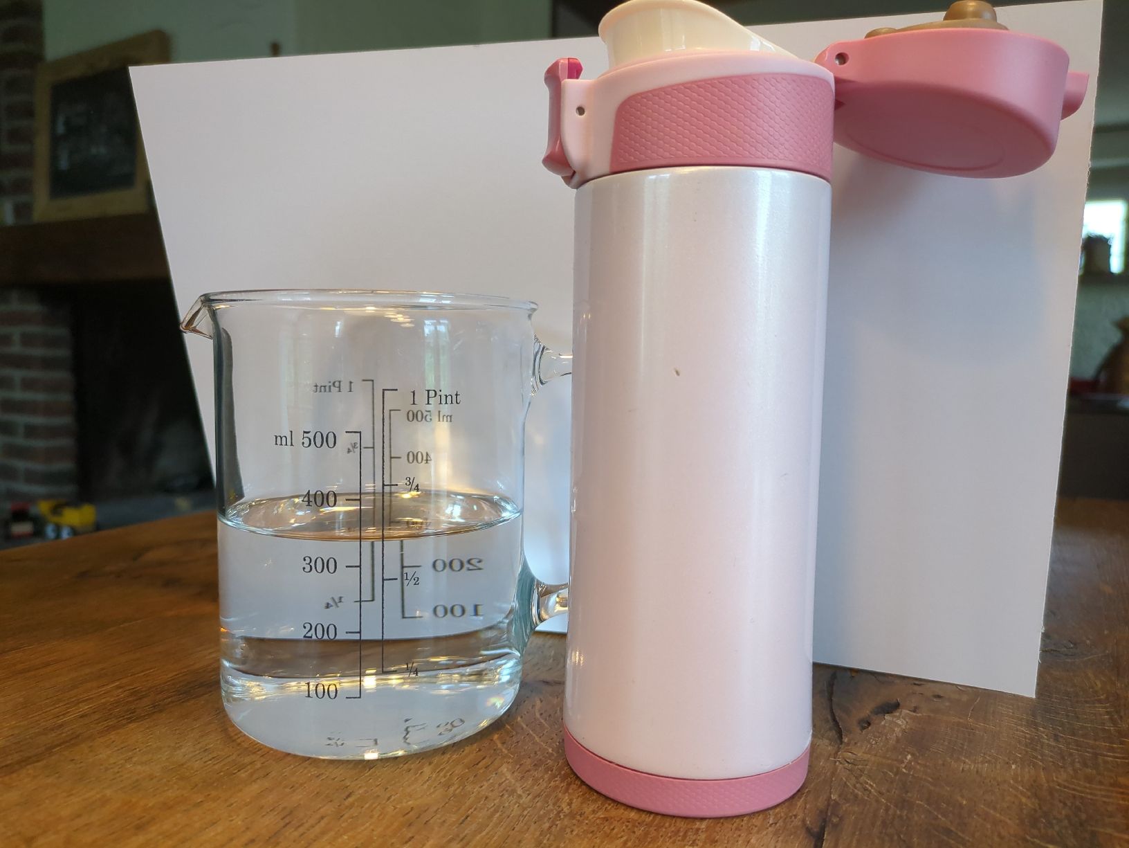Migros Trinkflaschen & Thermosflaschen: Thermosflasche rosa 350ml – Gebraucht aus Bünzen von Manu_Grisu
