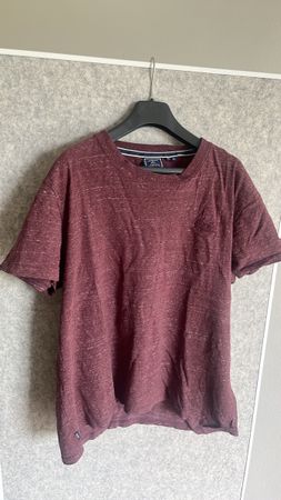 Superdry T-Shirt rot meliert Grösse XL guter Zustand