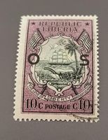Liberia 1920 alte briefmarke