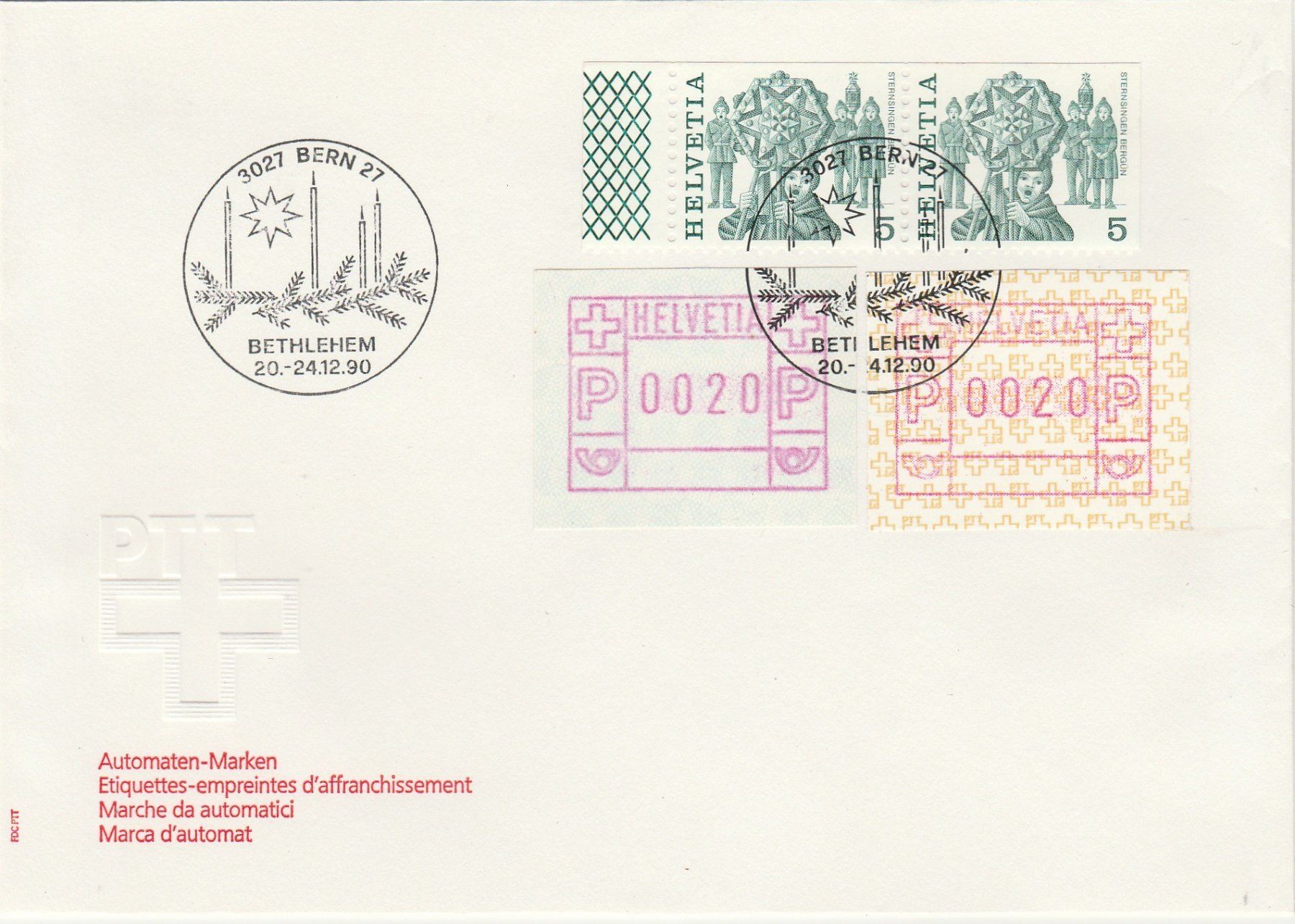 Alle Briefmarken: Super Brief mit Mischfrankatur – Gebraucht aus Oberglatt ZH von Wiedmi6