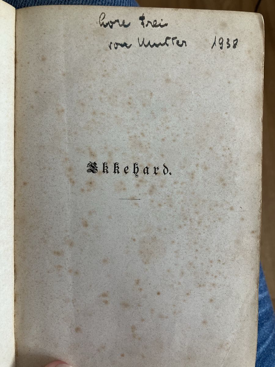 Bücher: Antikes Buch Ekkehard 1855/1896 – Gebraucht aus Willisau von son_lq7g 4