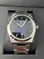 Montre AKOR Automatique Cadran Bleu Fumée Neuf Full Set