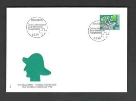 FDC Einzelmarke 90