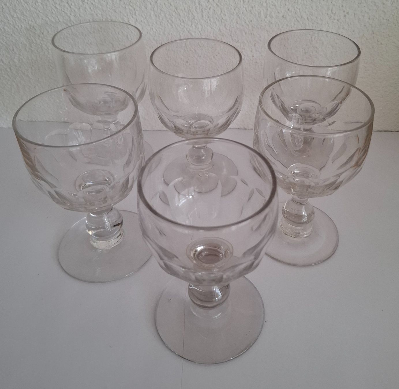 Bicchieri: 6 Weingläser ca. 1900 – Usato da Rothrist venduto da Clanx