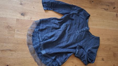 Damen Bluse dunkelblau Grösse S guter Zustand