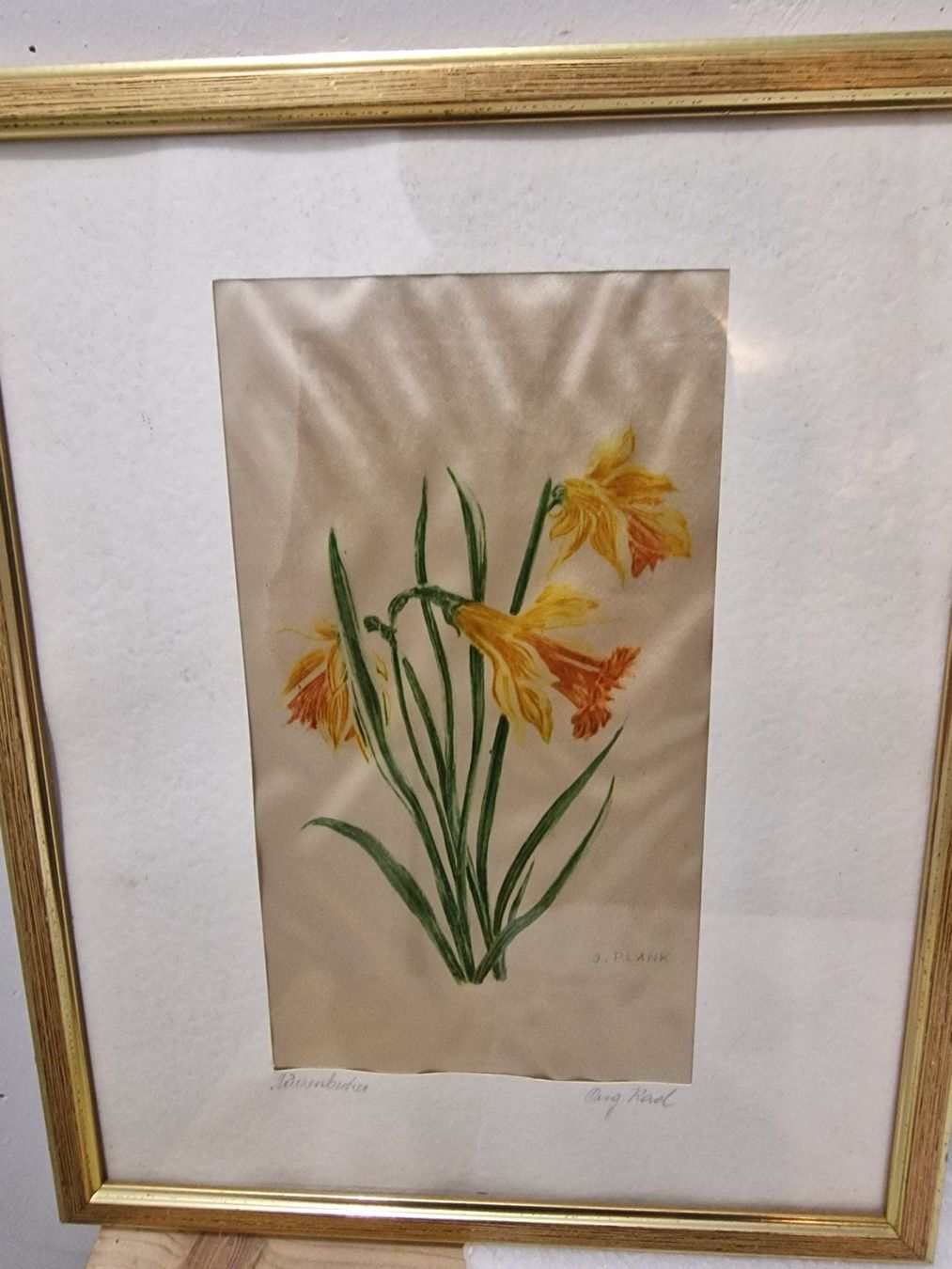 Foto & Immagini: 3er Set gerahmte Blumenbilder, Kunstdrucke, Top Zustand – Usato da Wettingen venduto da maren2 2
