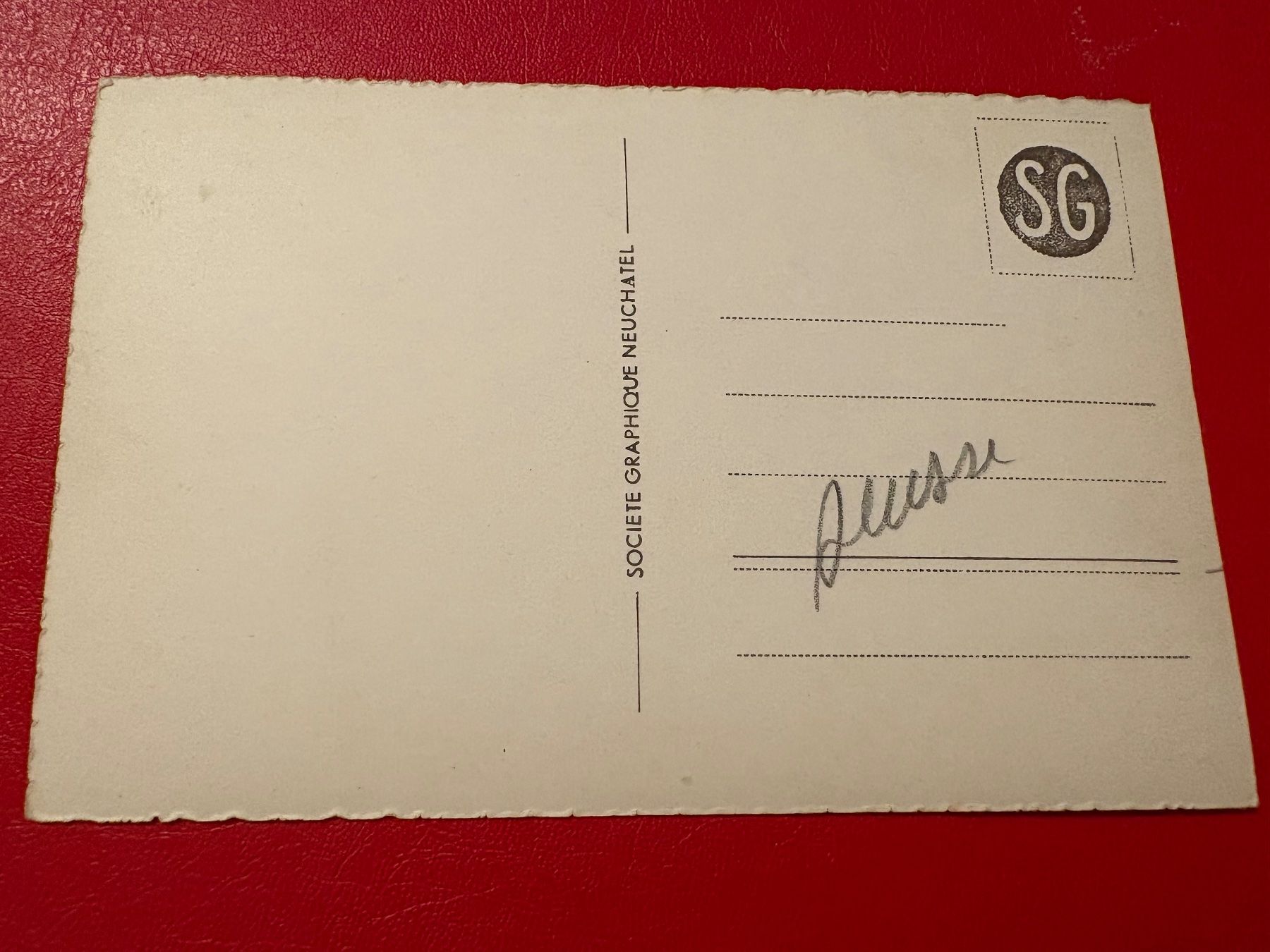 Cartoline postali: St-Cergue – Usato da St-Légier-La Chiésaz venduto da Theo005 1