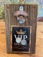 Flaschenöffner Holz Deko VIP Lounge