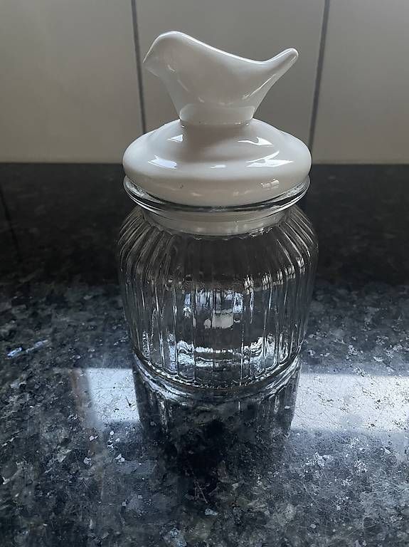 Zuckerdosen: Vorratsglas/Zuckerdose – Gebraucht aus Rüschegg Heubach von sharky81