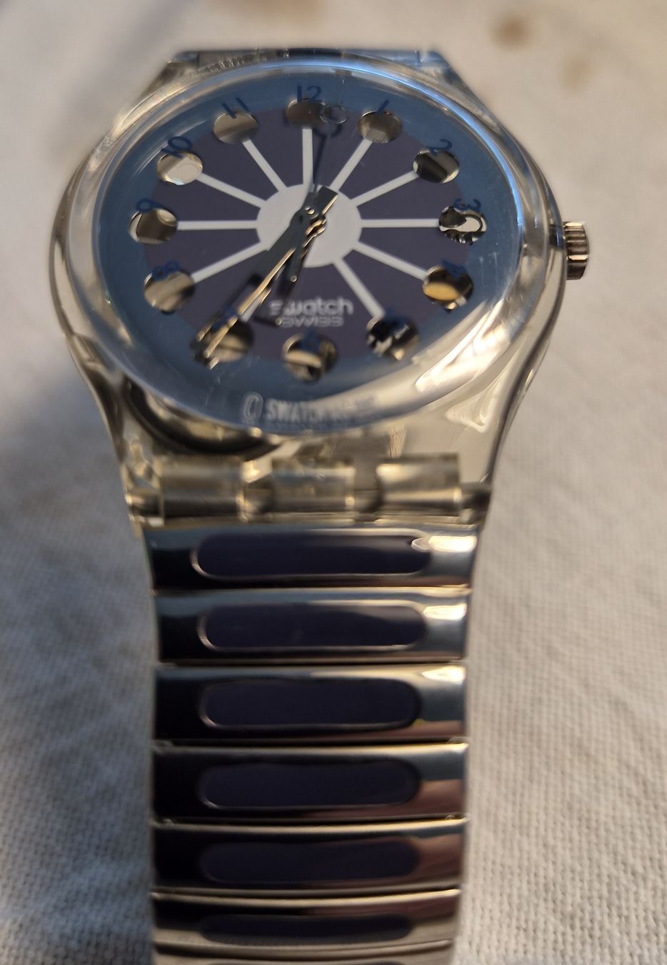 Swatch Uhren: Swatch Gent Flex BLUE SEGMENT – Gebraucht aus Rüschlikon von Dave830 1