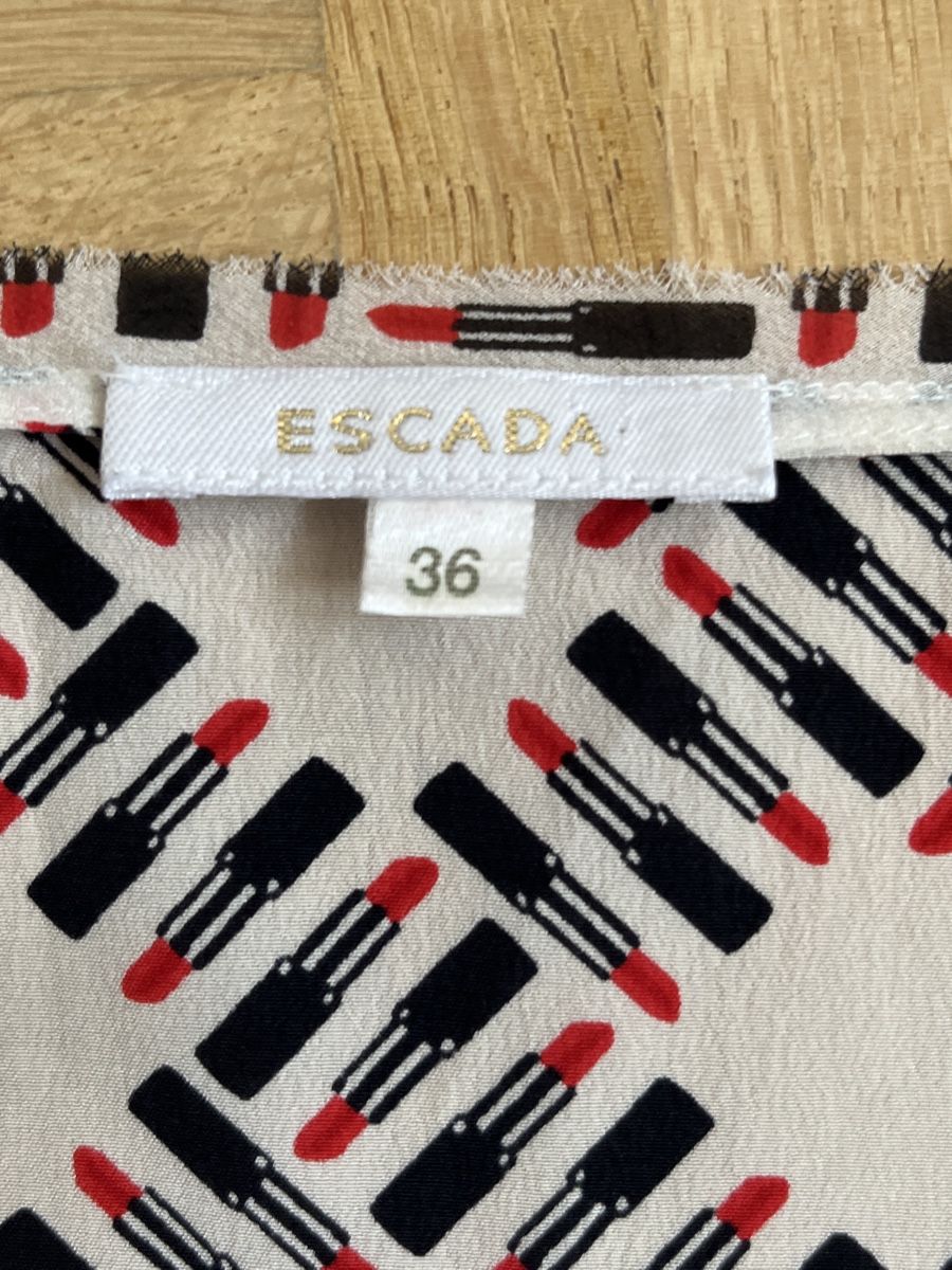 Escada Top: Escada Shirt, Gr. 34/36, Seidentop – Usato da Zürich venduto da Kleanthy 1