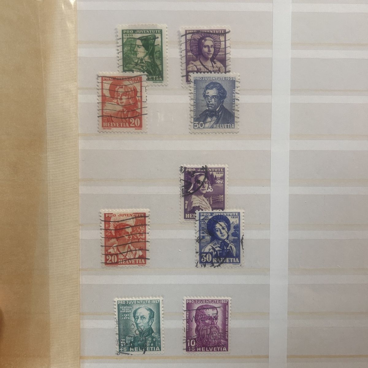Tutti i francobolli: Briefmarken Sammlung gut erhalten, alte marken – Usato da Laufen venduto da belleskulptur 3