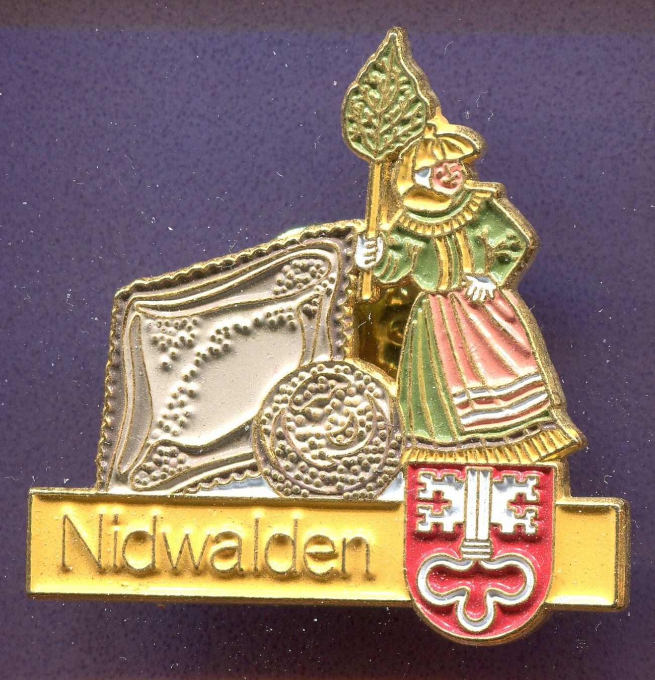 Placchette & Badge: Backwaren   NIDWALDEN – Usato da Winterthur venduto da Sammleroase