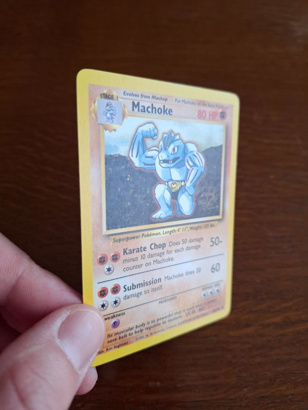 Pokémon Carte collezionabili: Pokemon Machoke Base Set 34/102 – Usato da Giornico venduto da ale_lc8k 2