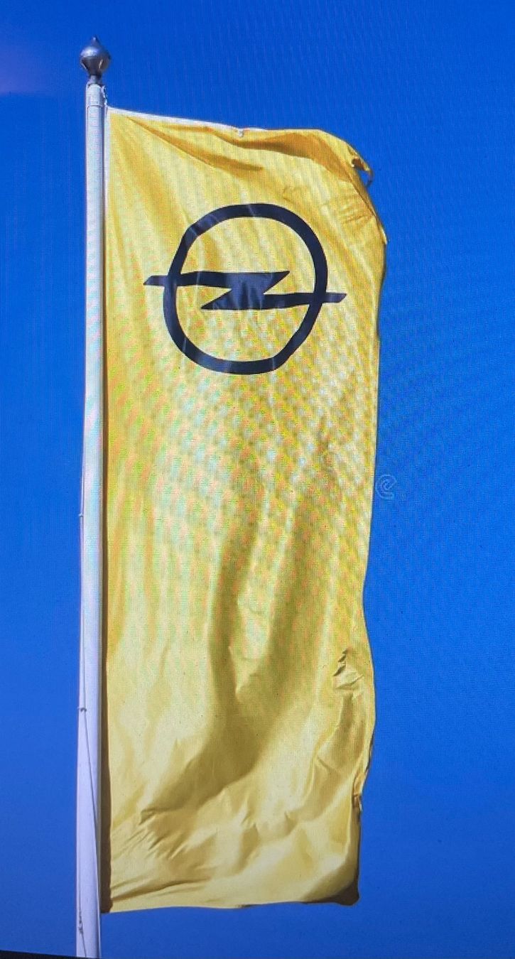Bandiere: OPEL Fahne  -  Original – Nuovo (secondo la descrizione) da Menziken venduto da Hotdevil1