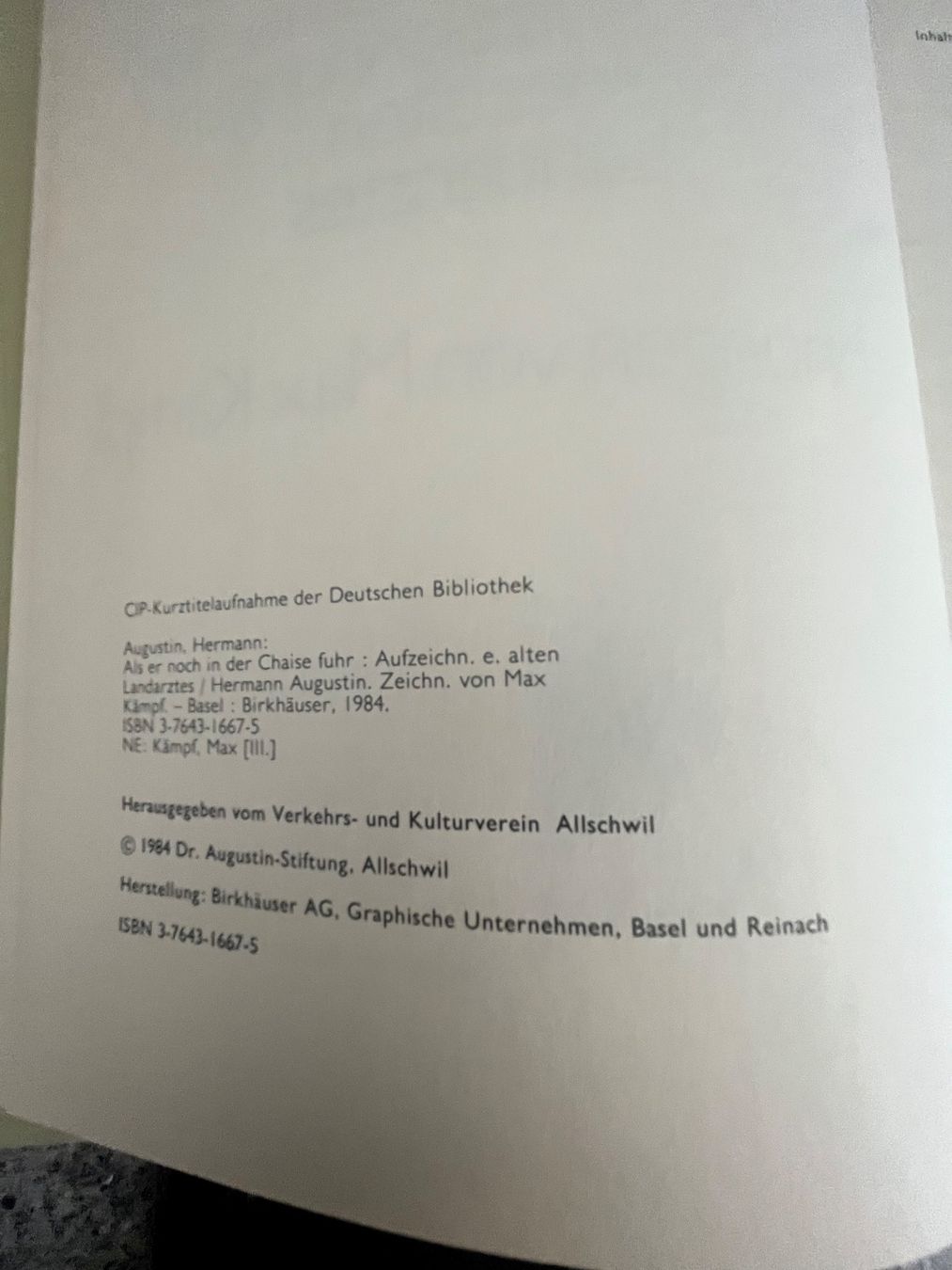 Bücher: Efeu: "Unser Kloster St.Gebein" Nebelspalter Buch – Gebraucht aus Basel von so1_nf6l 4