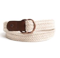 Belts Orlando Braided Cotton Tab Belt