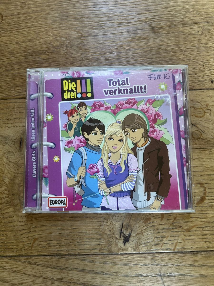 CD: Die drei !!!, Fall 16, Total verknallt! CD – Usato da Frauenfeld venduto da jae_vs6j