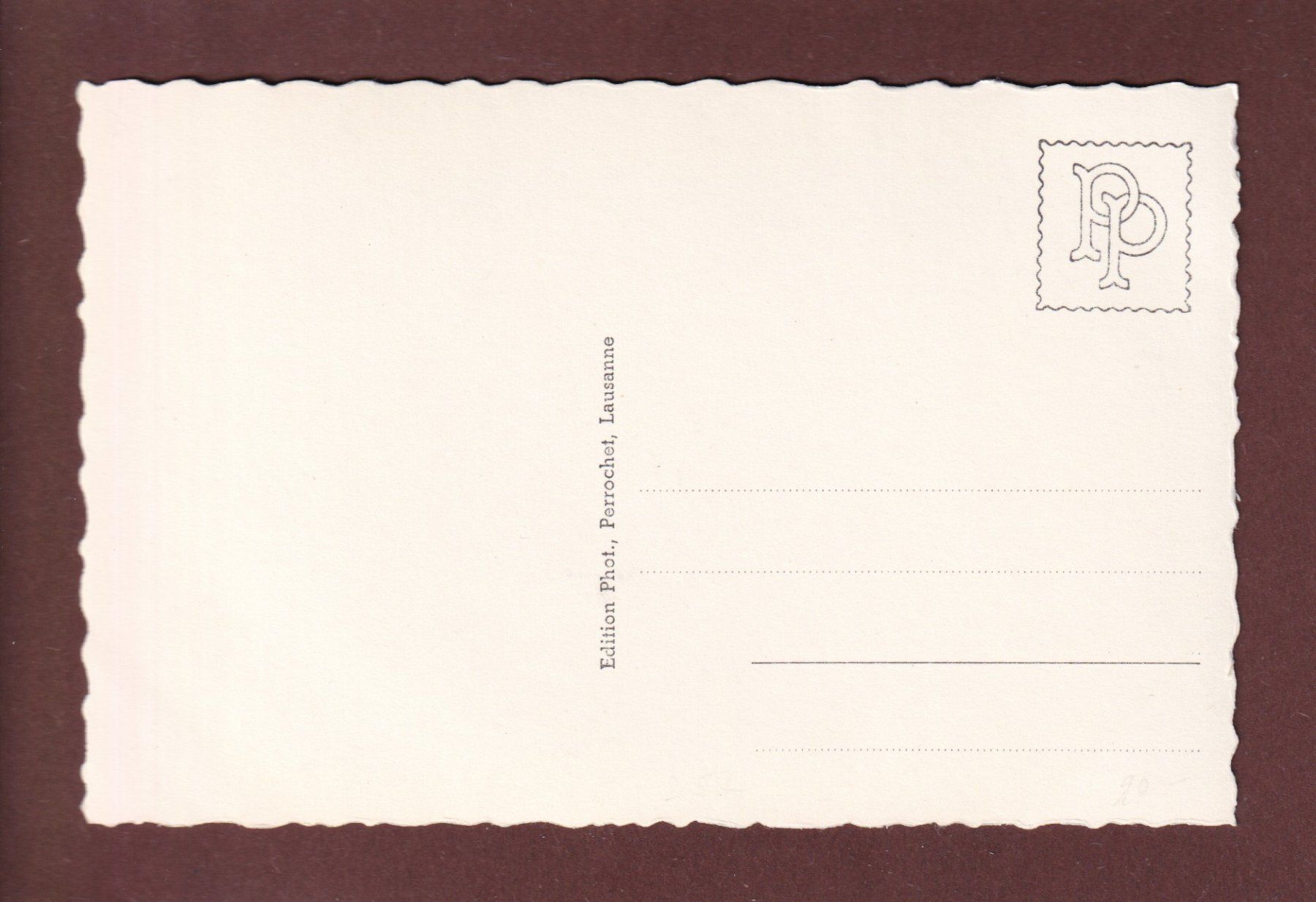 Cartoline postali: MONTANA - Vue partielle – Usato da Pully venduto da nicecards 1