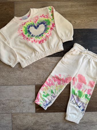 PRIMARK 🌸💕 Tie Dye set Sweat & Pantalon 98