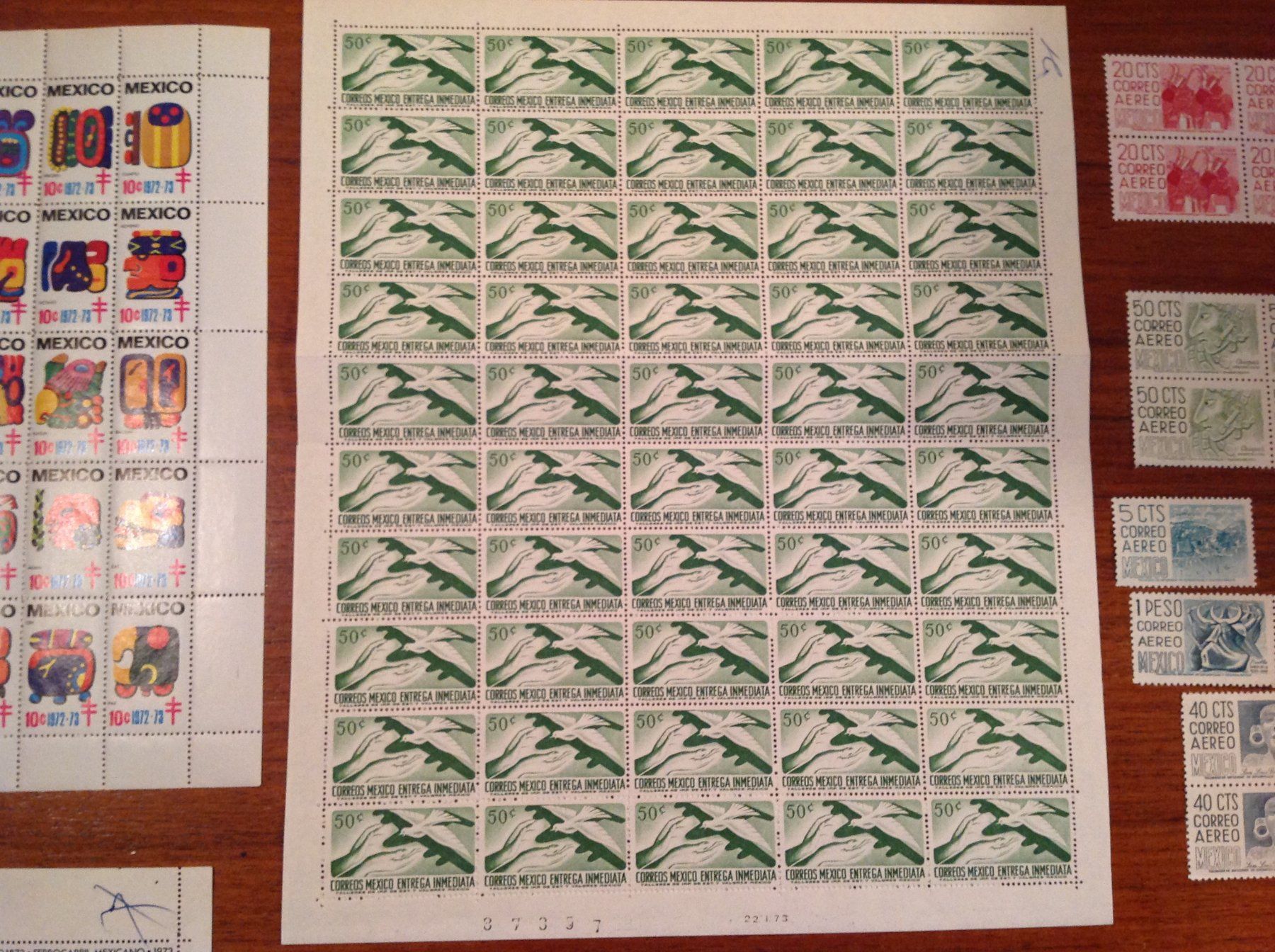 Tutti i francobolli: timbre  Briefmarke Mexique - Mexico ** – Usato da Vuiteboeuf venduto da broticaire 2