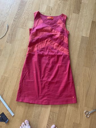 Kleid rot Grösse M Bio Baumwolle schick