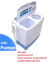 55162 - Mini Waschmaschine 5.2kg mit Schleuder + Pumpe