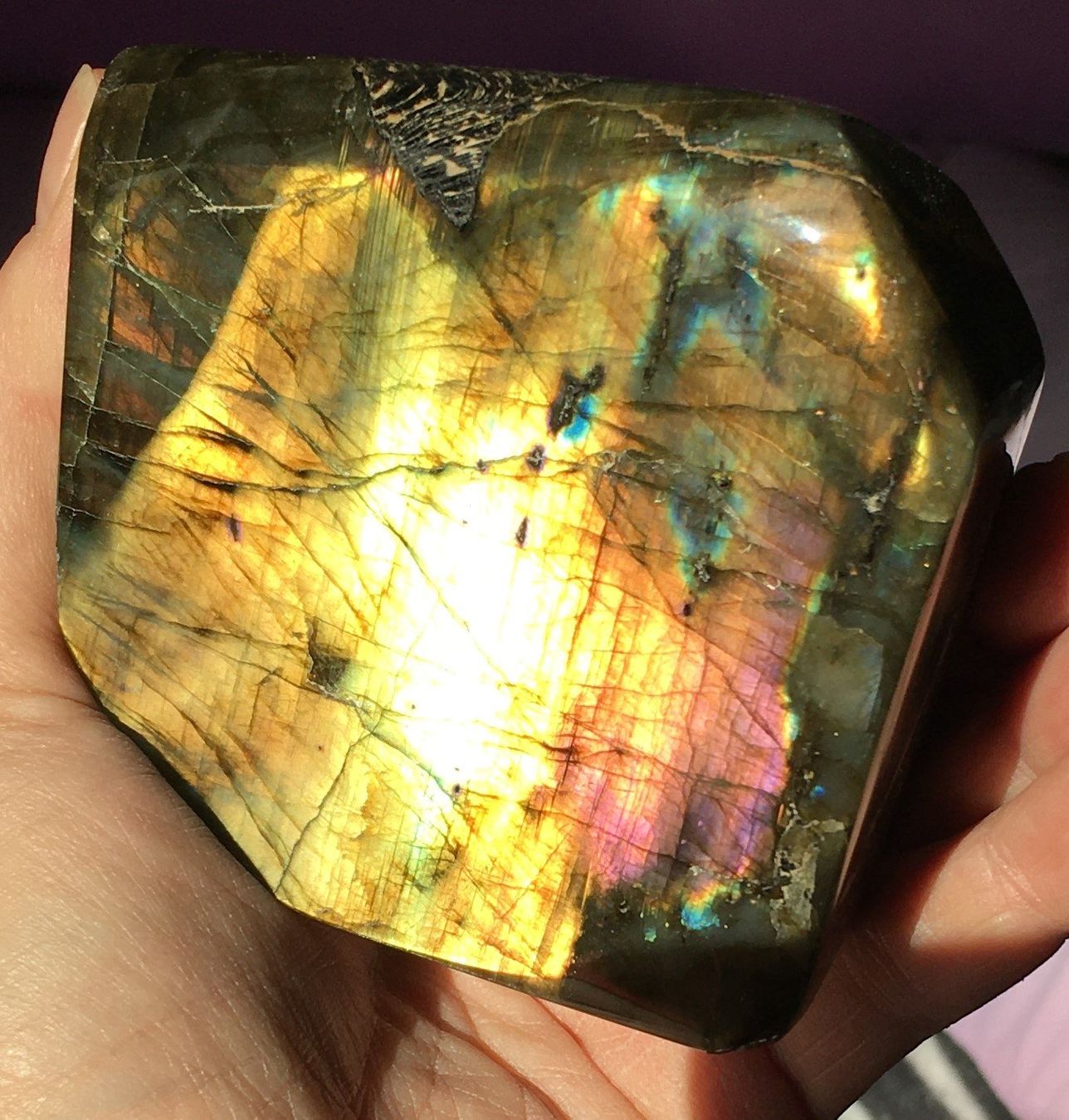 Minerali & Pietre curative: labradorite 782gr – Usato da Vevey venduto da zabounetta 8