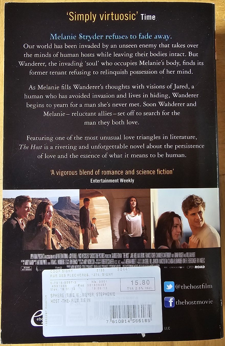 Libri: The Host : A Novel – Usato da Froideville venduto da xXSebastienXx 1