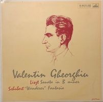 Liszt - Sonata/Schubert – Fantasie (LP, 1959, Gheorghiu)