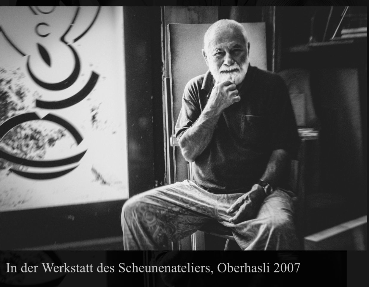 Dipinti: Original CH Willi Gutmann Acrylgemälde 1971 Augustbild Nr 9 – Usato da Meilen venduto da duppa 6