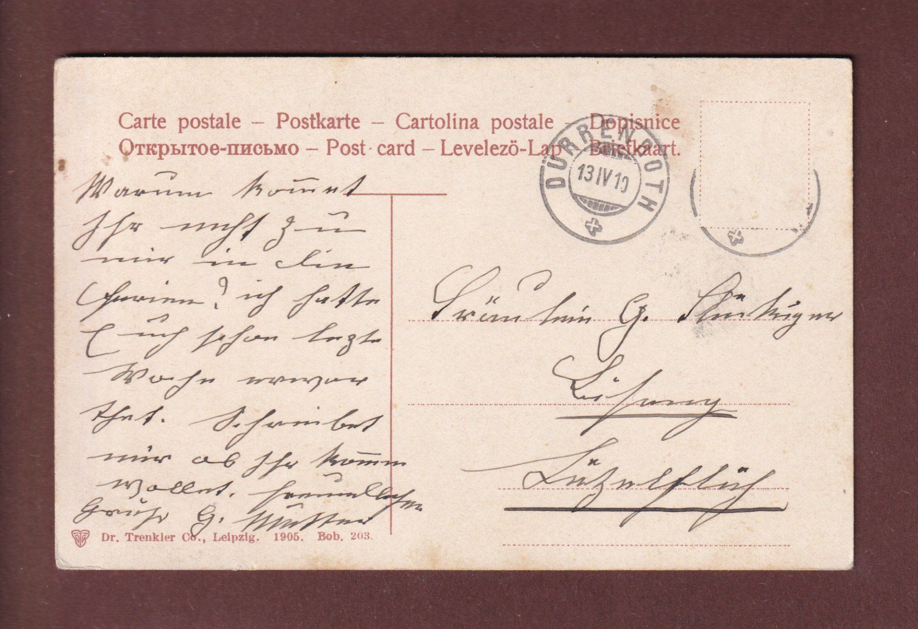 Cartes postales: Hôtel GIESSBACH - 1910 – D'occasion à Pully par nicecards-shop 1