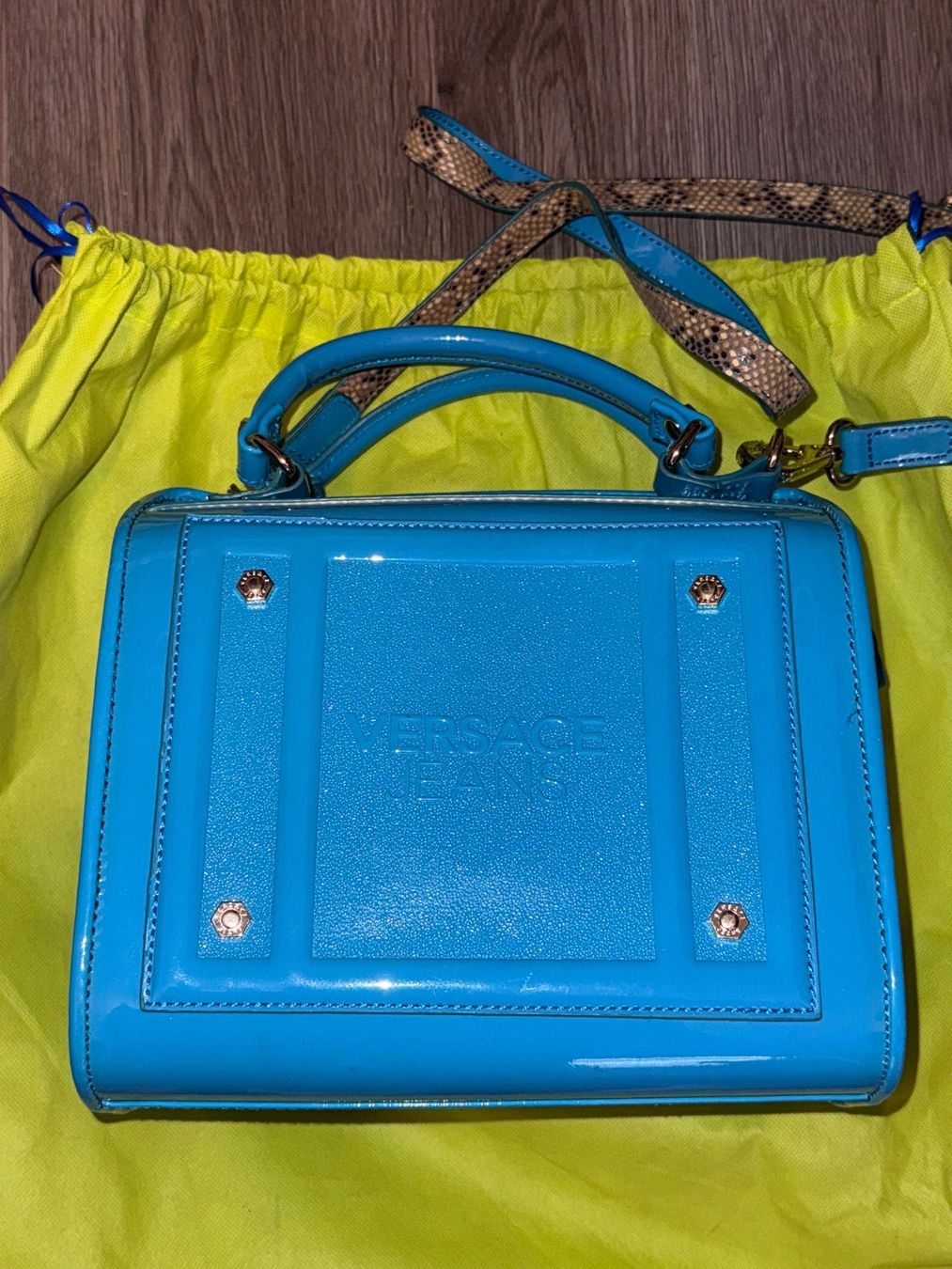 Borse da donna: Sac Versace Jeans bleu Neuf – Nuovo (secondo la descrizione) da Plan-les-Ouates venduto da de_lia 1