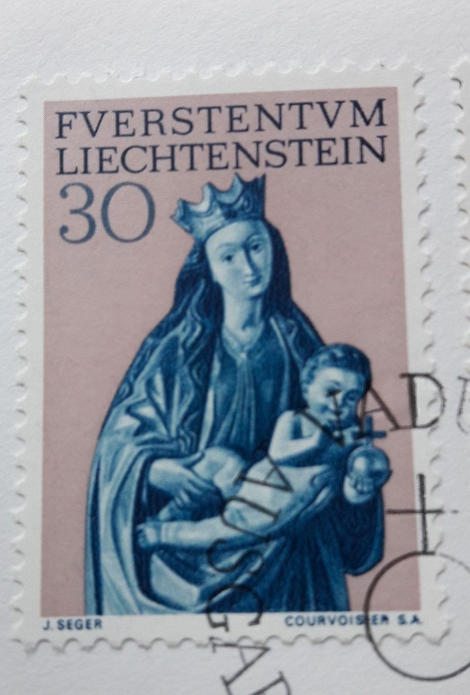 Tutti i francobolli: 1966 Restaurierung Pfarrkirche Vaduz – Nuovo (secondo la descrizione) da Alten venduto da Regenwasser 3