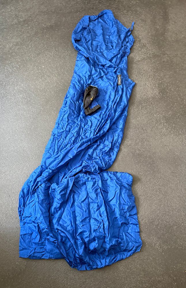 Cocoon Sacchi a pelo: Cocoon MummyLiner Seidenschlafsack blau – Nuovo (secondo la descrizione) da Domat/Ems venduto da Ursin81 1