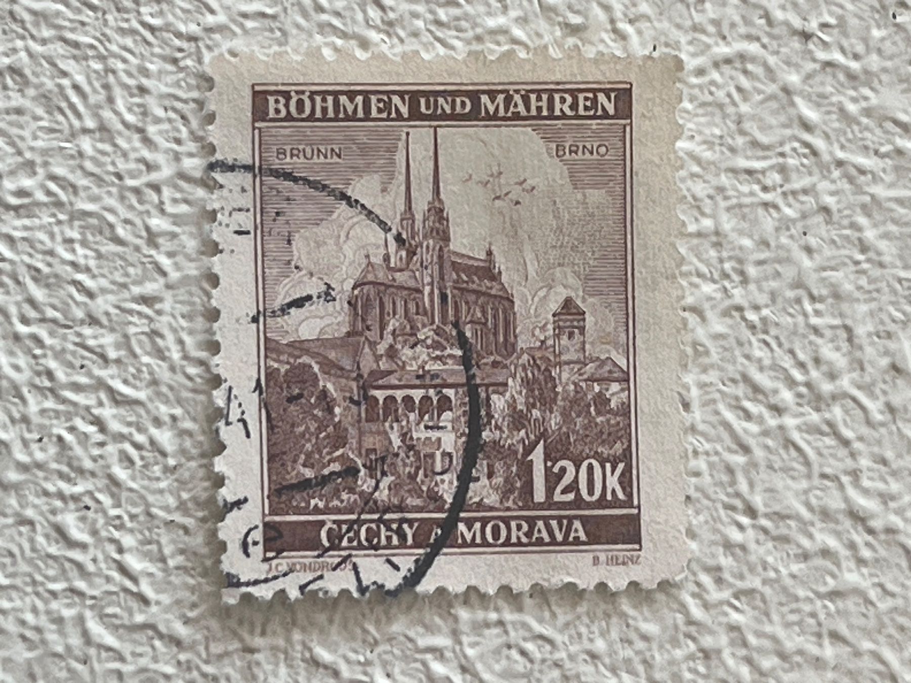 Tutti i francobolli: Bohmen und Mahre Briefmarke – Usato da Chiasso venduto da AzenYa