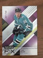 NHL Timo Meier Synergy FX Hockey Karte - San Jose Sharks