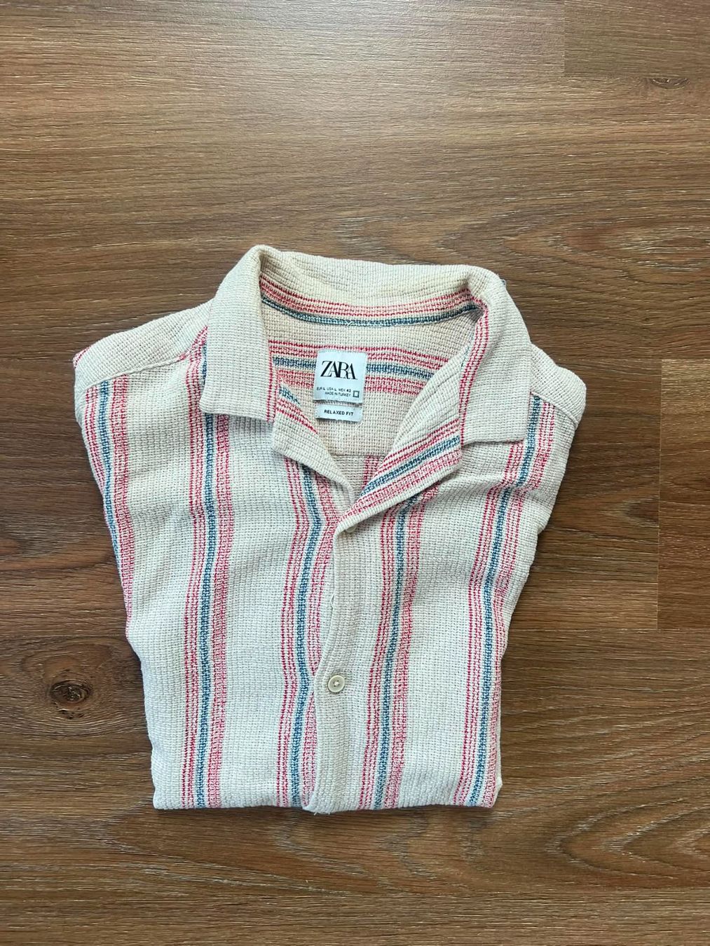 Zara Camicie: Chemise Lin Zara à rayures – Usato da Môtiers NE venduto da ElGreco3099 4
