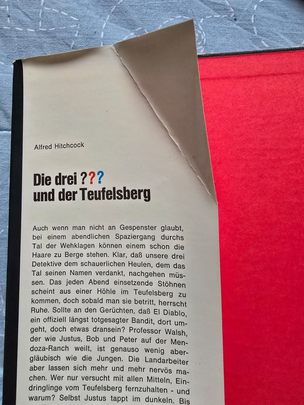 Libri: Die drei Fragezeichen ??? - und der Teufelsberg – Usato da Luzern venduto da silvermoon12 3