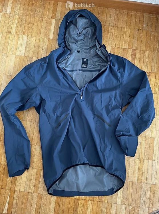 Veste Anorak Imperméable On Running OAC Pour Homme - Taille L Noire - Très Bon état