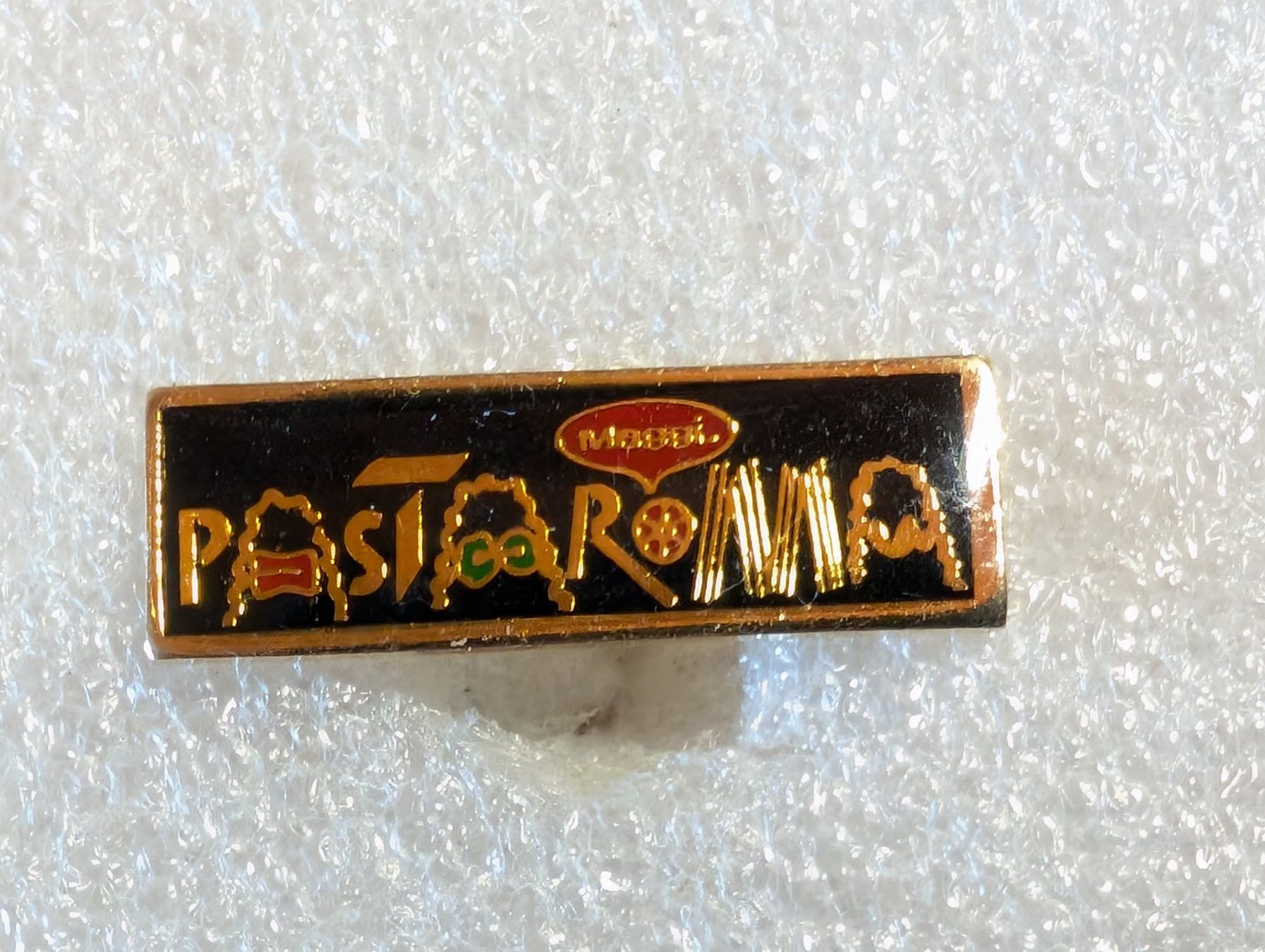 Placchette & Badge: Ansteckpin 288: Maggi – Usato da Oppligen venduto da Pin-Fall-Shop