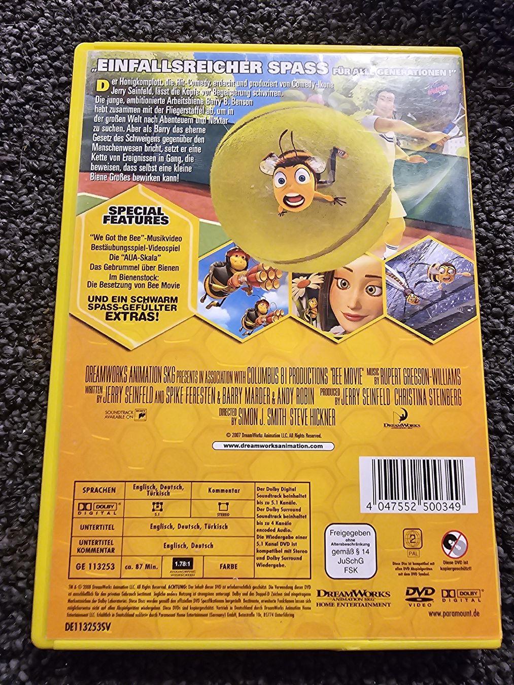 Tutti i DVDs: Bee Movie (20794) – Usato da Ruswil venduto da jan_bxl5 1