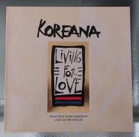 LP - KOREANA Living For Love - 1990
