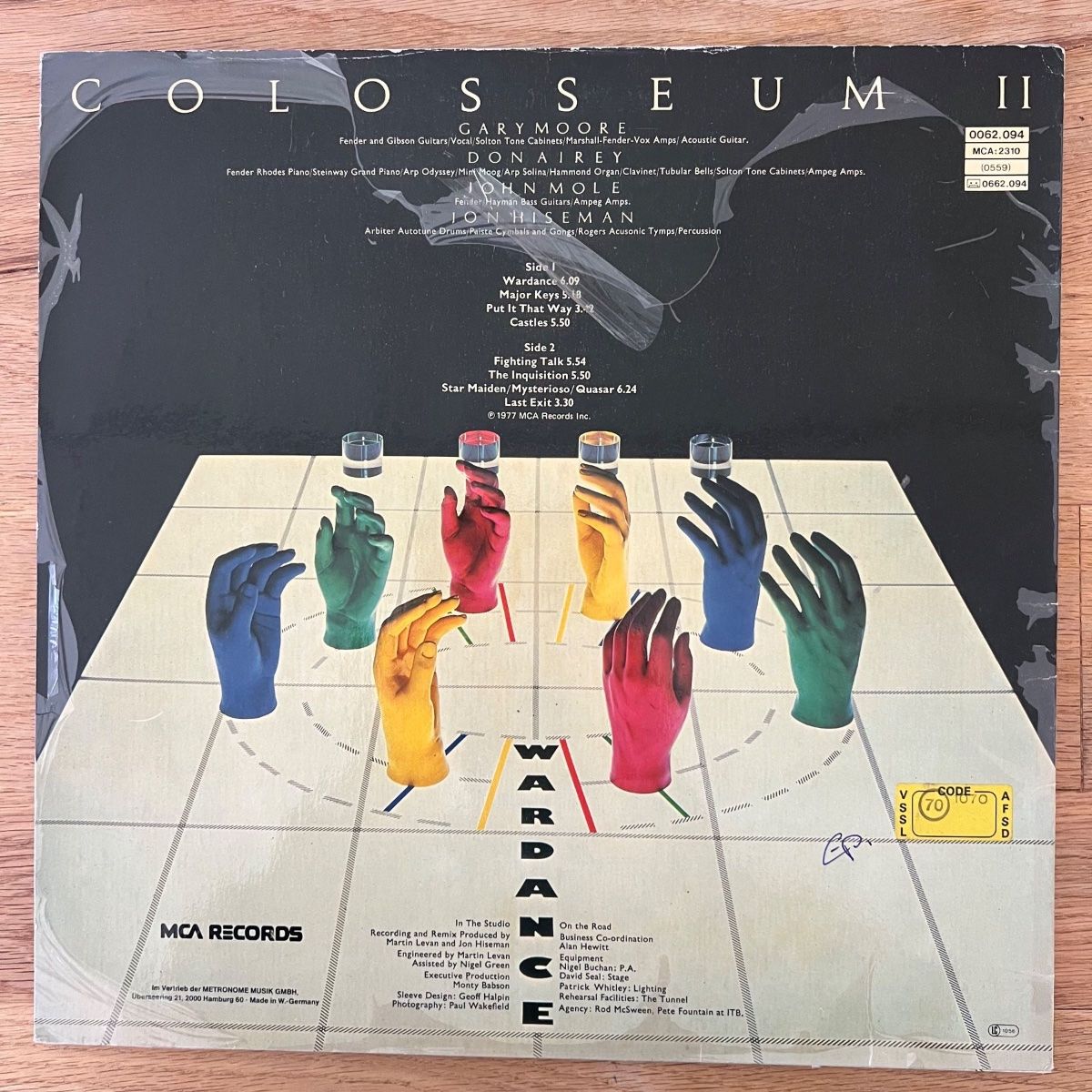 Dischi in vinile: Colosseum II - War Dance / D-Press. 1979 – Usato da Gais venduto da soundcave57 1