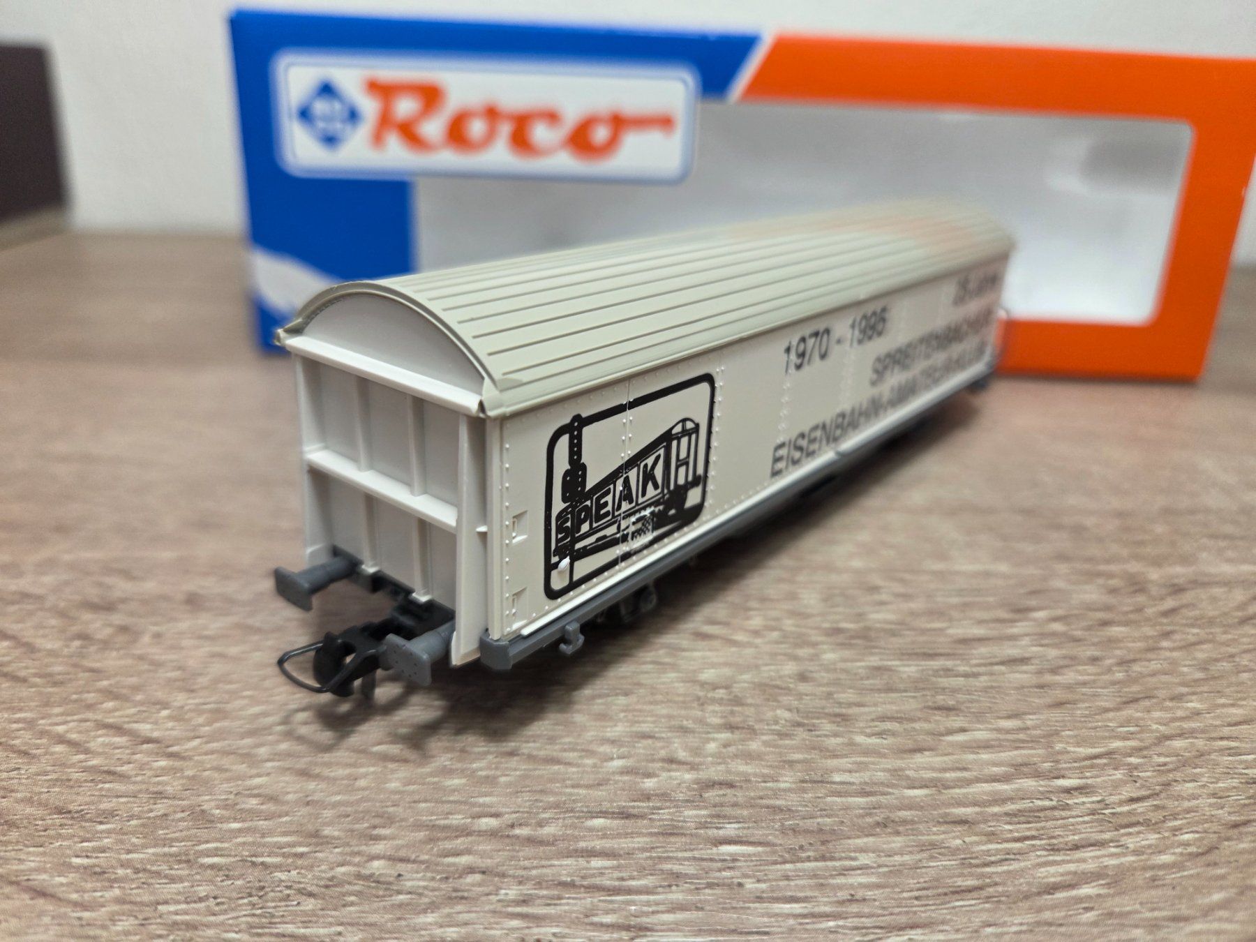 Roco Modelleisenbahnen: Roco SPEAK Güterwagen SBB H0 – Gebraucht aus St-Aubin-Sauges von Lo_Go 2