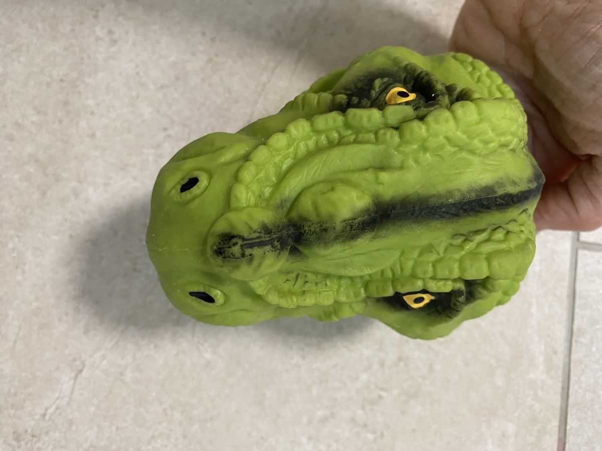 Spielzeuge: Handpuppe T-Rex Dinosaurier – Gebraucht aus Neerach von ne11a 3