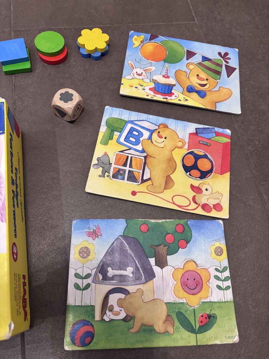 Haba Giochi: Spiel, Teddy Formen und Farben – Usato da Niederdorf venduto da KatrinT83 2